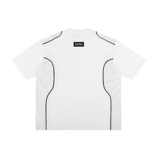 Contrast Piped Panel T-Shirt
