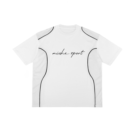 Contrast Piped Panel T-Shirt