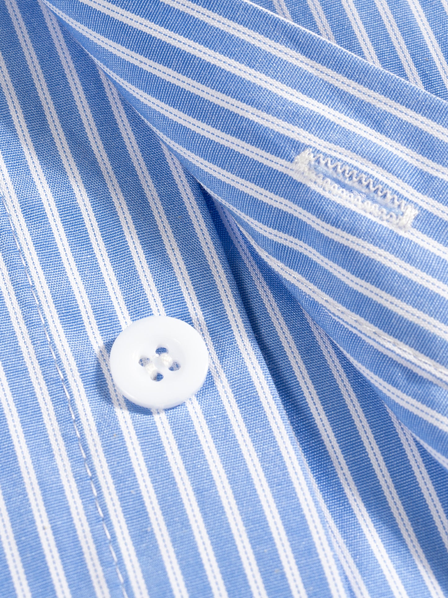 Oversized Vert Stripe Button Up